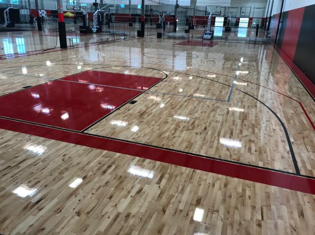 Basketball floors Wood courts for basketball